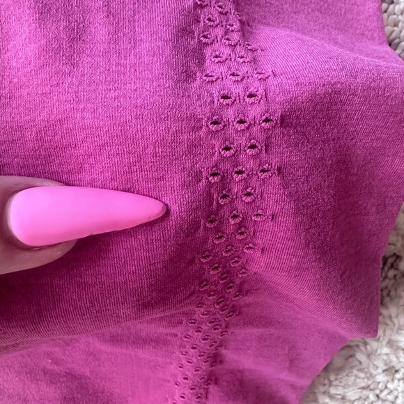FP Movement by Free People Fuchsia Good Karma Leggings NWOT M/L - Picture 6 of 6